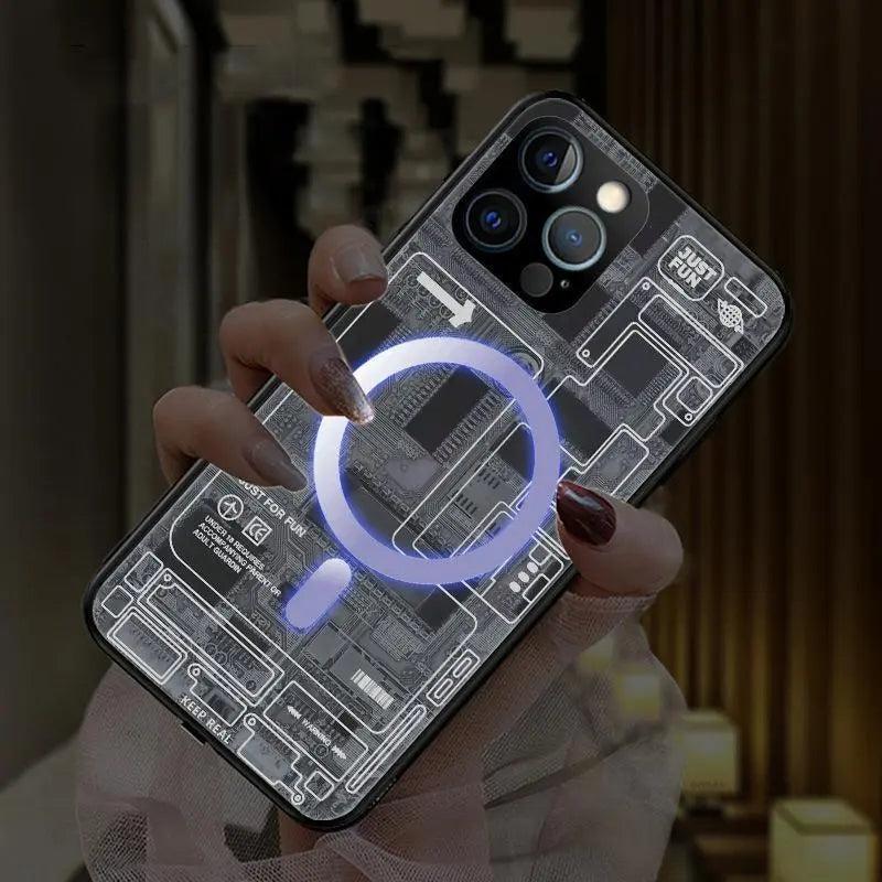 Luminous Mobile Phone Case Circuit Board - MyMobile