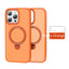 Rotating Invisible Magnetic Bracket Applicable Pivot Frosted Phone Case For iPhone 15