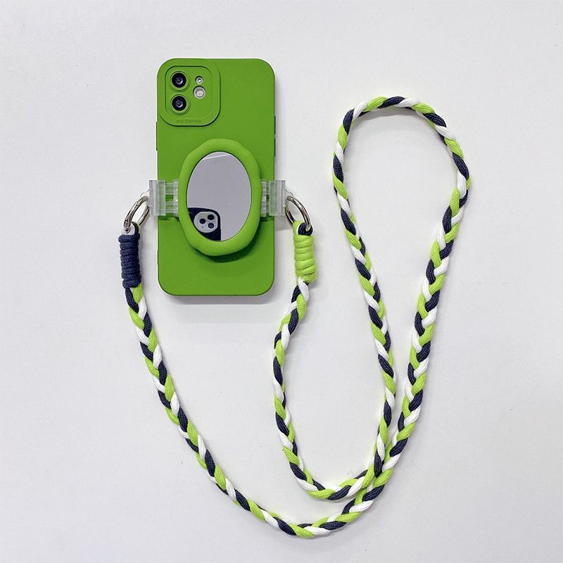 Back Splint Lanyard Shell Crossbody Strap Mobile Phone Case For iPhone 14