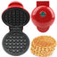 Electric Waffle Maker Machine EU Plug Mini Eggette Breakfast Pot Pan Bubble Egg Cake Oven Waffle Molds