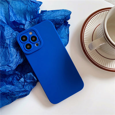 Blue Mobile Phone Case Pupil Eye Silicone XS MAX Soft Shell For iPhone 14