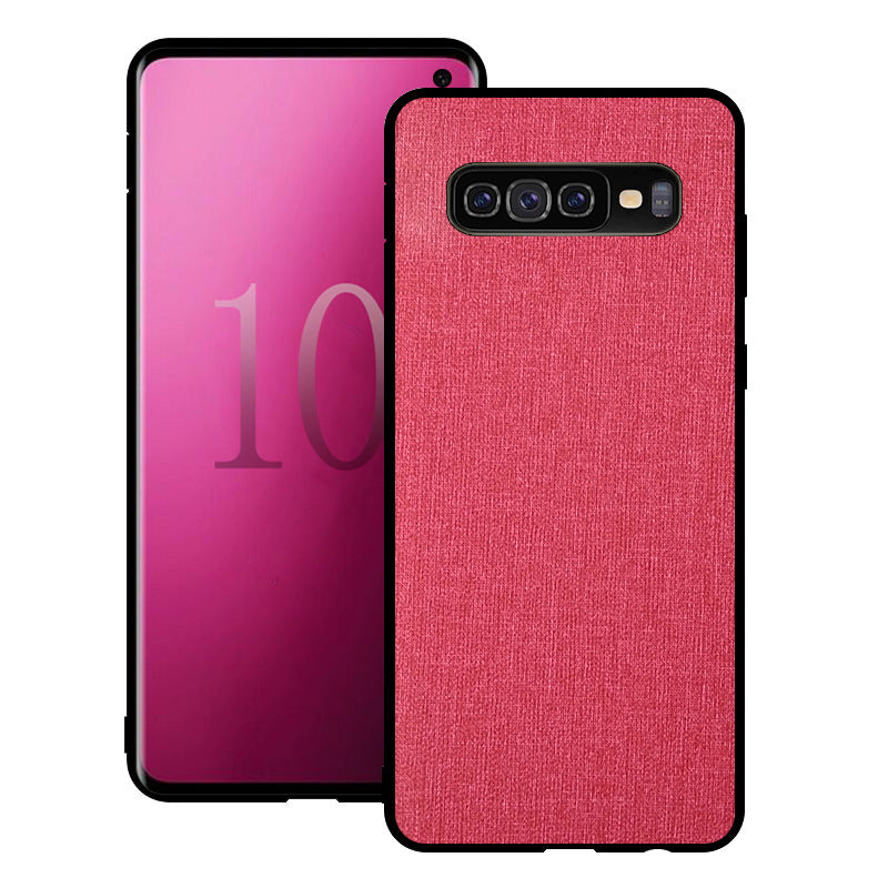 Canvas phone case For Samsung Galaxy S10