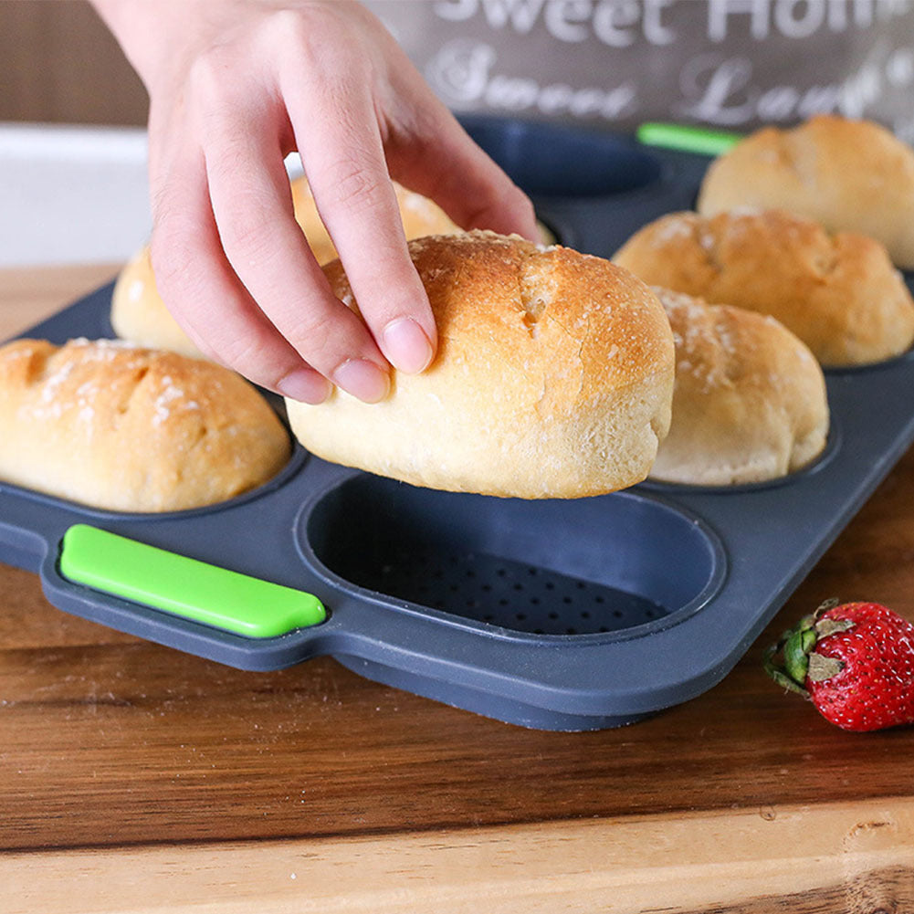 French small bread baking mold