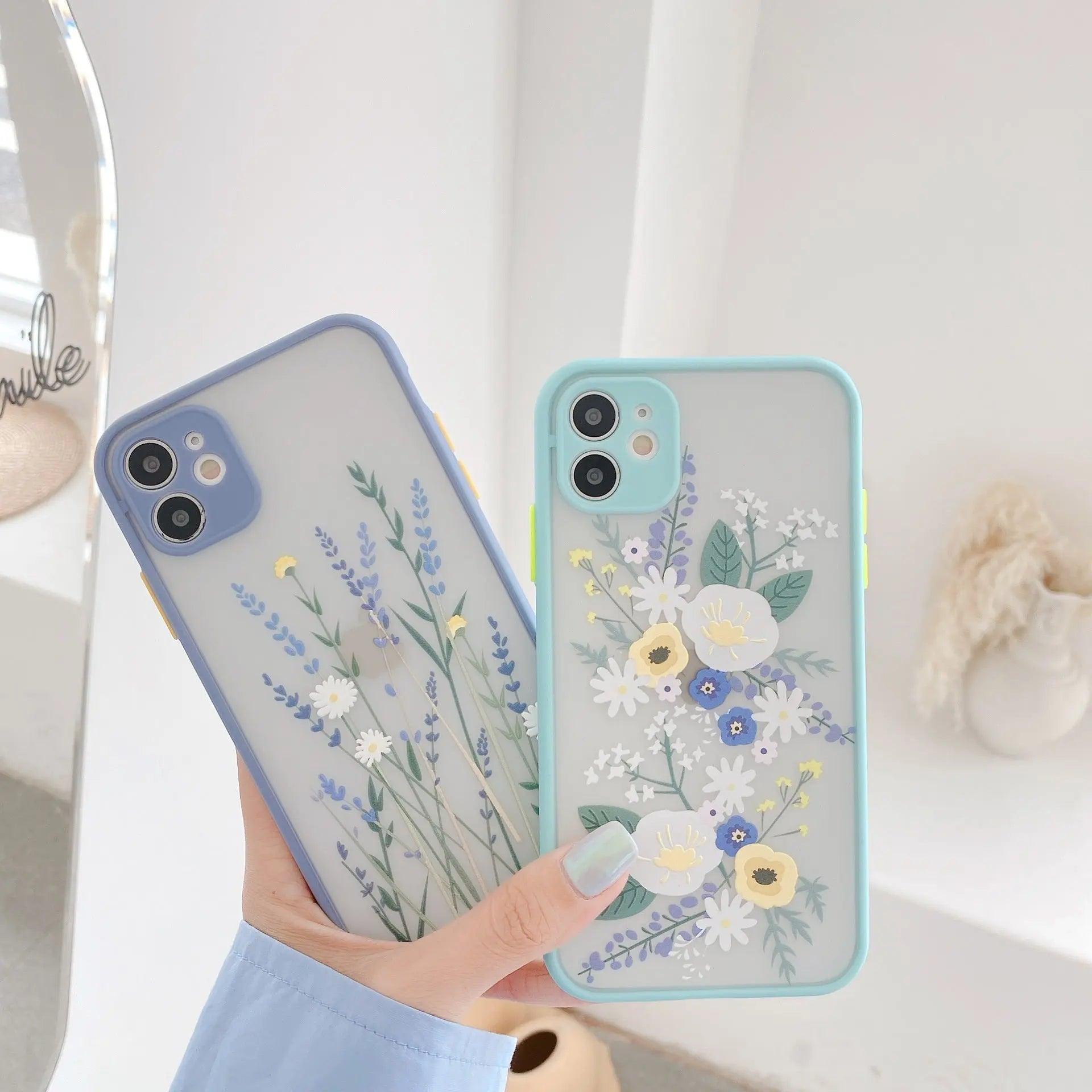 Lavender flower case Online Only