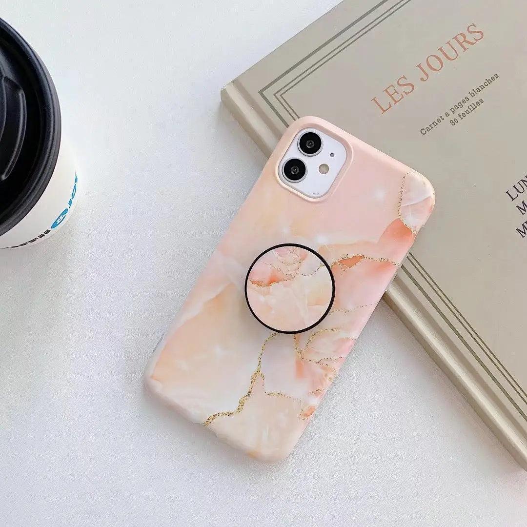 Frosted marble pattern mobile phone case - MyMobile