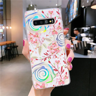 Laser Canna leaf mobile phone case Online Only