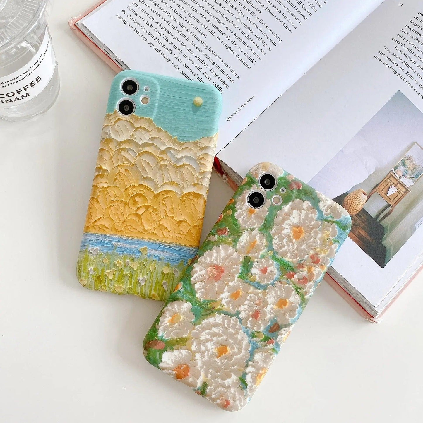 Oil painting pattern mobile phone case - MyMobile