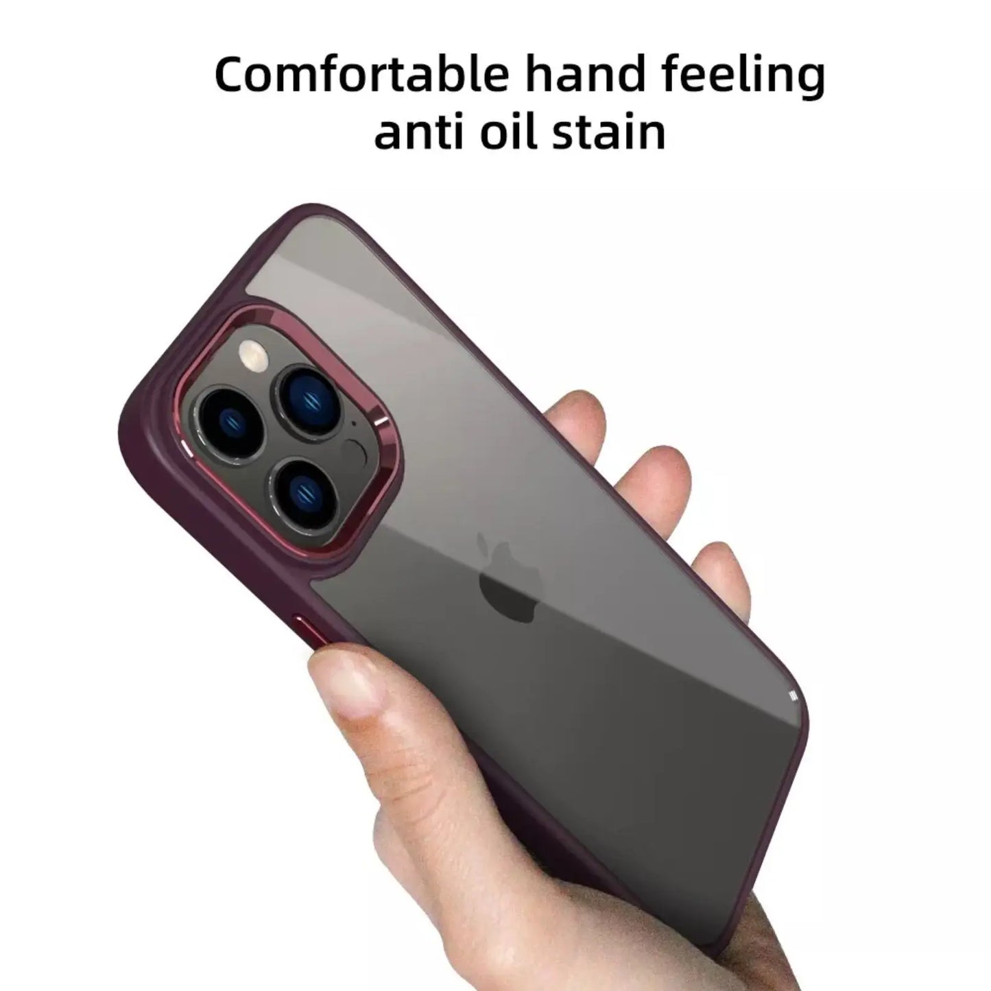 Metal Camera Lens Protection Pc Shockproof Case Cover For Iphone 14 Pro