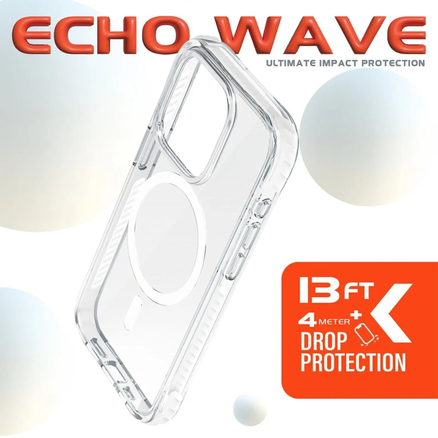 ReDefine Echo Wave Ultimate Impact Protection Case for iPhone 15 Plus