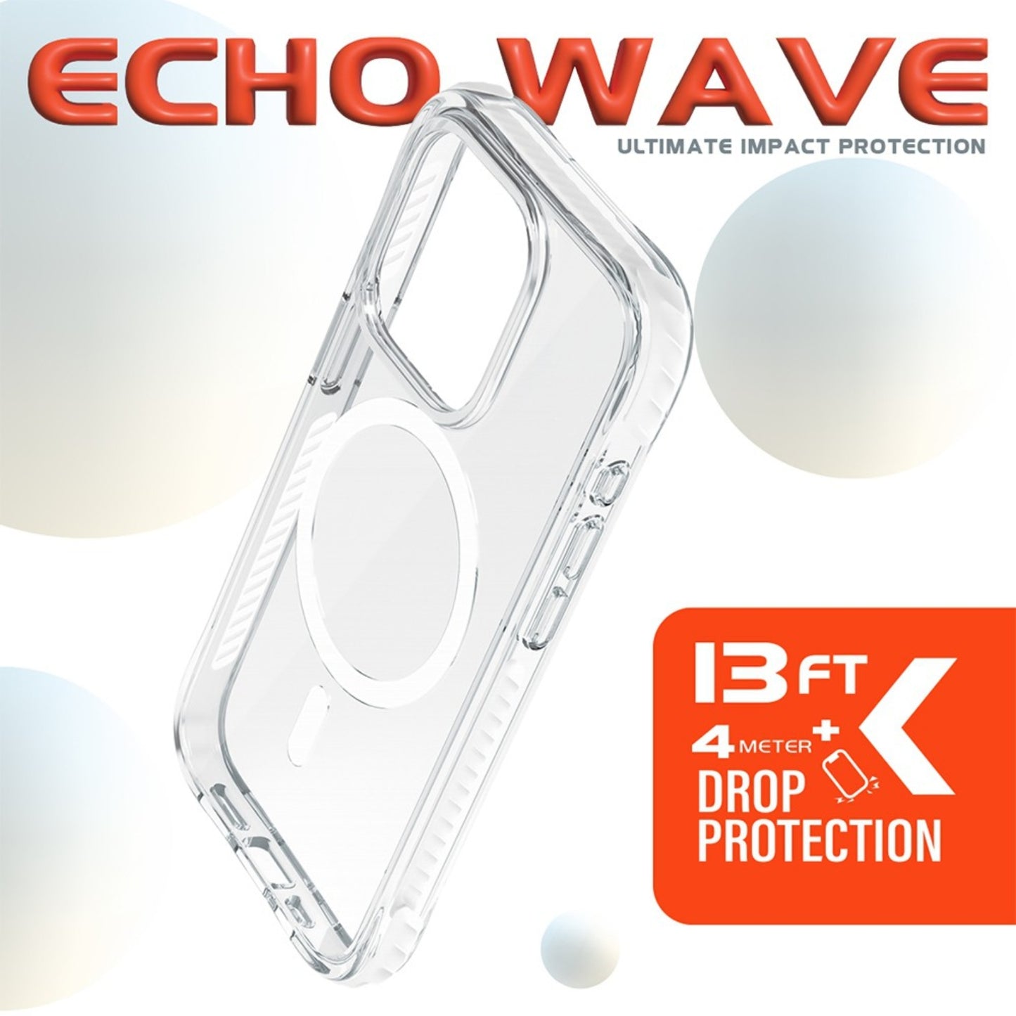 ReDefine Echo Wave Ultimate Impact Protection Case for iPhone 15 pro