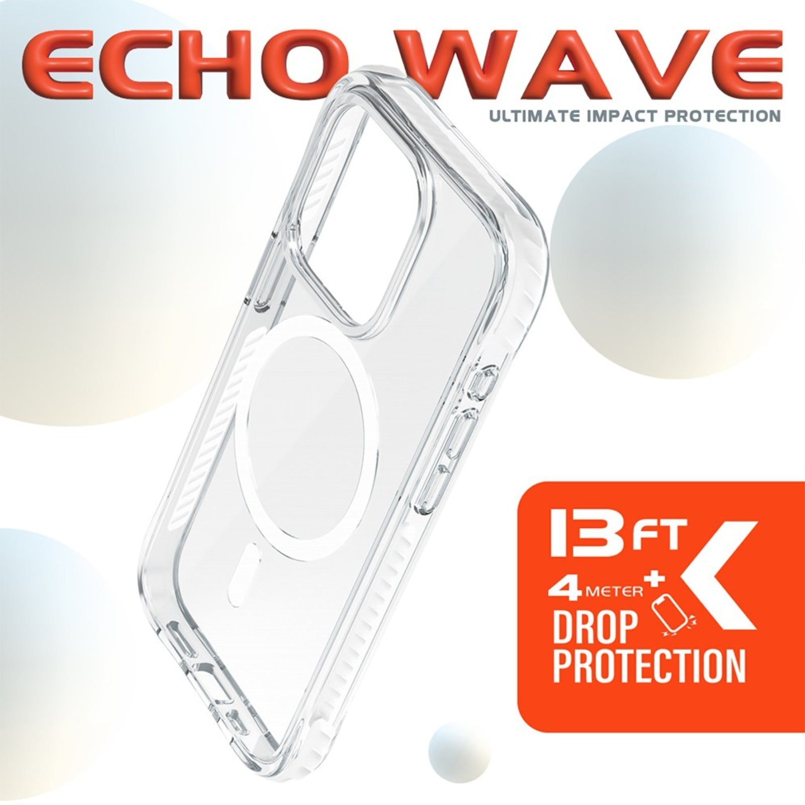 ReDefine Echo Wave Ultimate Impact Protection Case for iPhone 15 pro