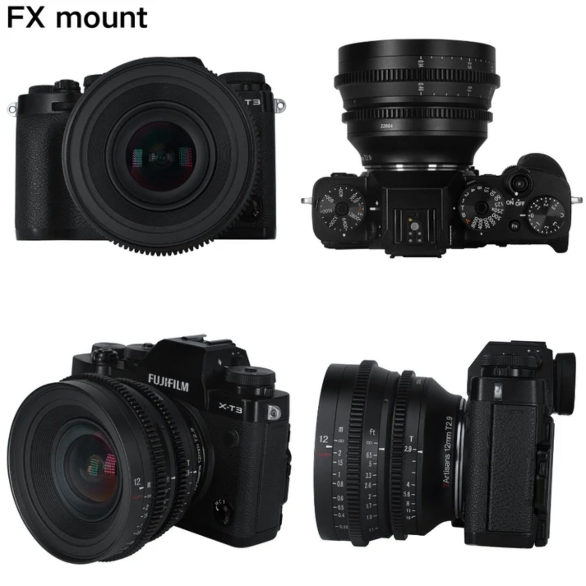 7Artisans 12mm T2.9 APSC CINE