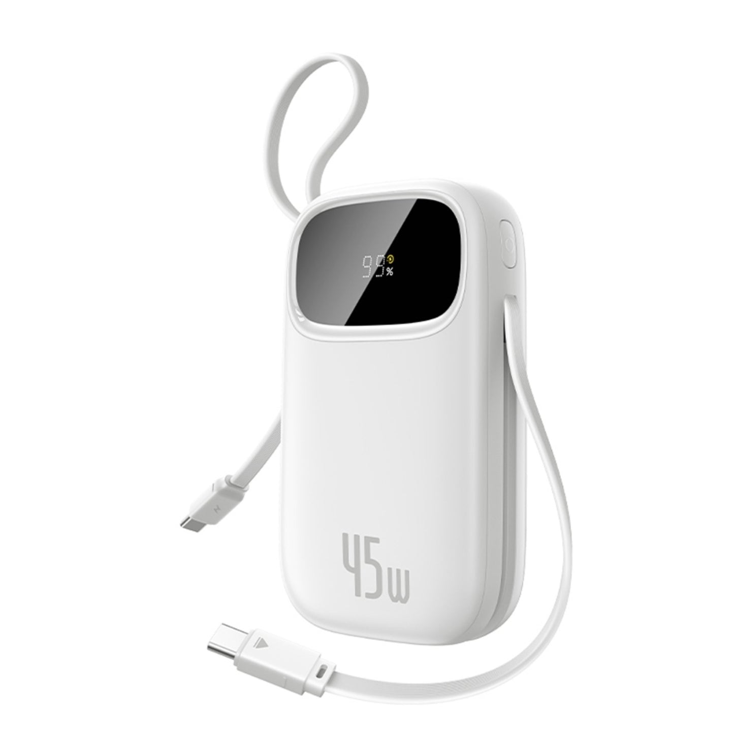 Baseus EnerFill FC31 Digital Display Power Bank with 2 Built-in Cables 10000mAh 45W