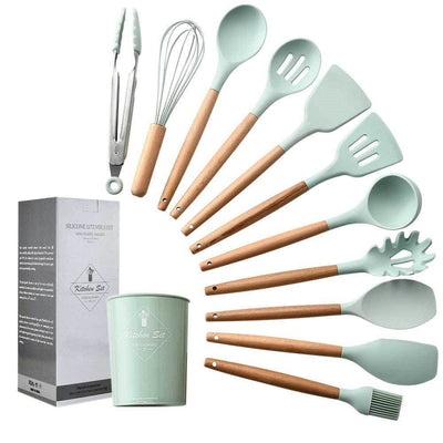 11 pcs non stick spatula kitchenware cooking set - MyMobile