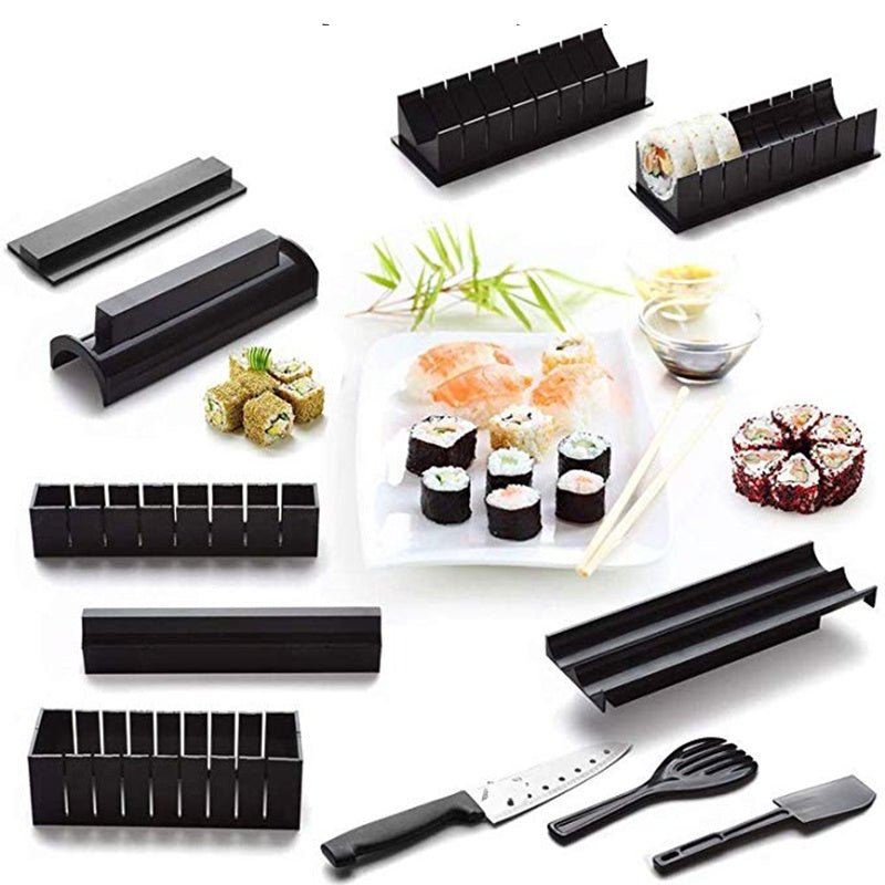 11 Piece Non Stick Professional Sushi Making Kits - MyMobile