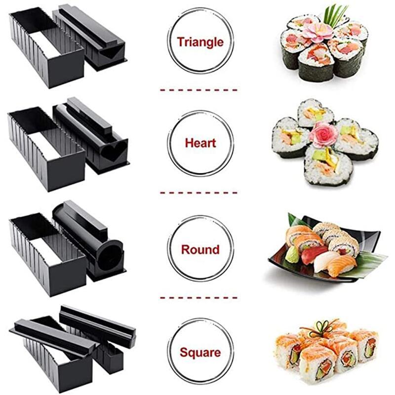 11 Piece Non Stick Professional Sushi Making Kits - MyMobile