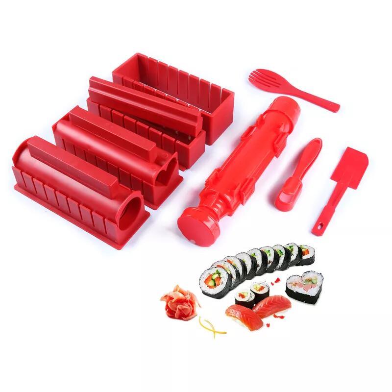 11 Piece Non Stick Professional Sushi Making Kits - MyMobile