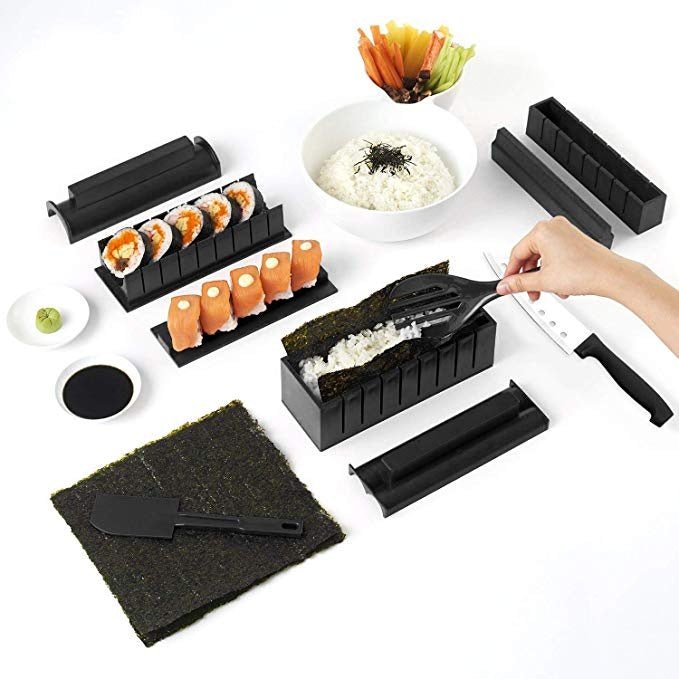 11 Piece Non Stick Professional Sushi Making Kits - MyMobile