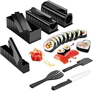 11 Piece Non Stick Professional Sushi Making Kits - MyMobile