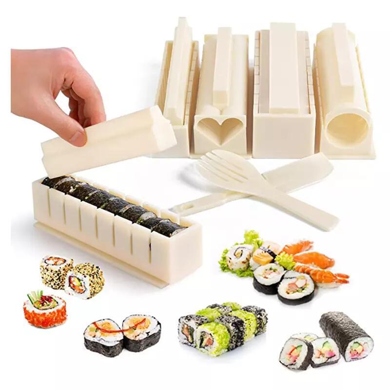 11 Piece Non Stick Professional Sushi Making Kits - MyMobile