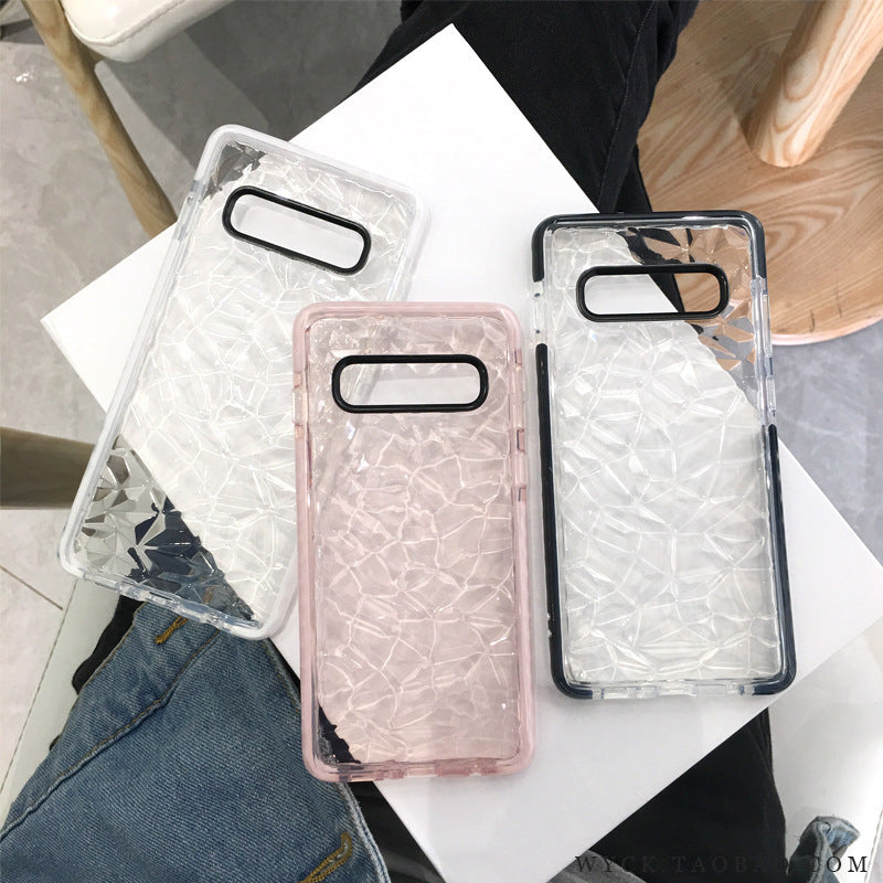 Diamond pattern phone case For Samsung Galaxy S10