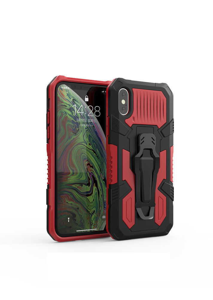 Two-in-one Mobile Phone Case With Magnetic Back Clip Bracket Samsung A Series