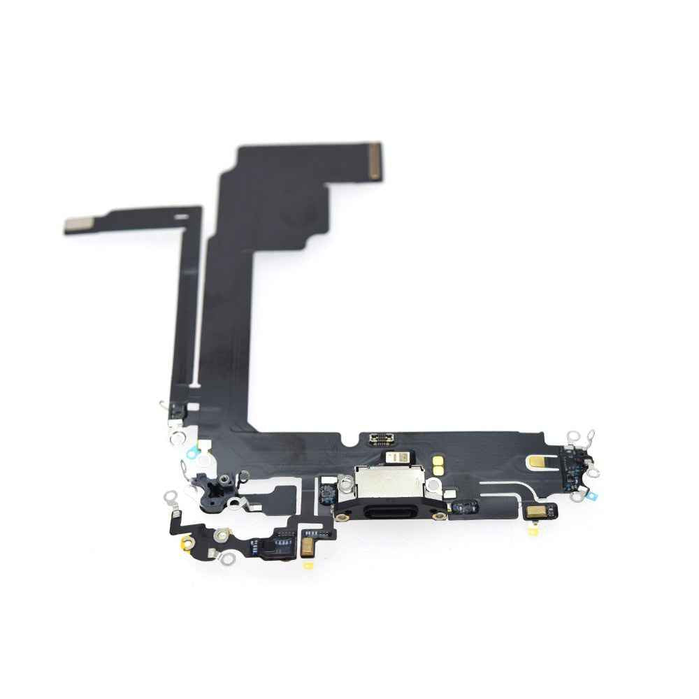 AMPLUS Charging Port for iPhone 15 Pro Max -Black Titanium