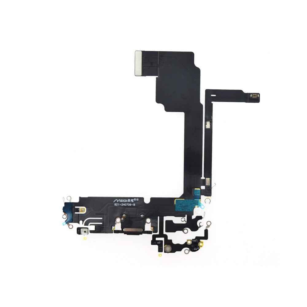 AMPLUS Charging Port for iPhone 15 Pro Max -Black Titanium