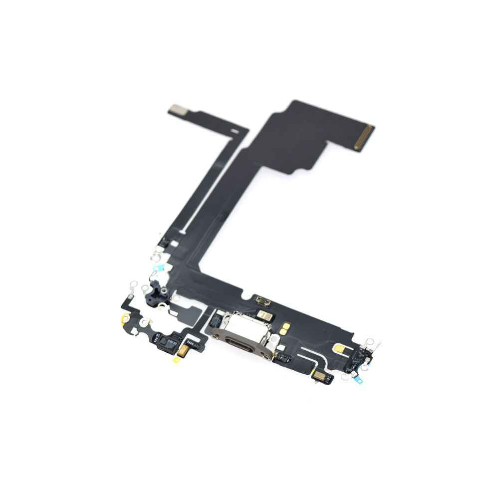 AMPLUS Charging Port for iPhone 15 Pro Max -Natural Titanium