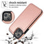 Back Flip Leather Wallet Cover Case for iPhone 15