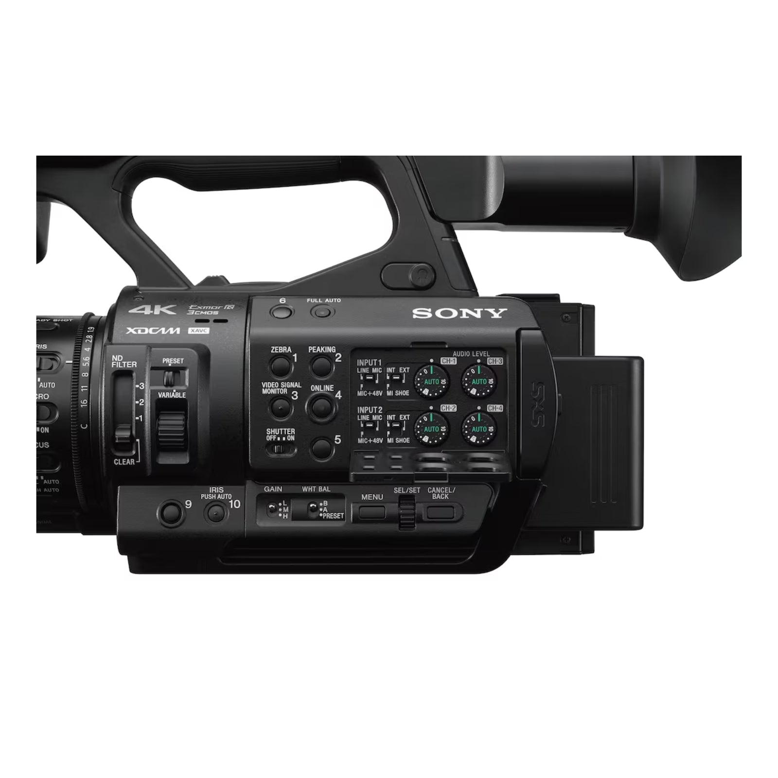Sony PXW-Z280 4K 3-CMOS 1/2" Sensor Camcorder - MyMobile