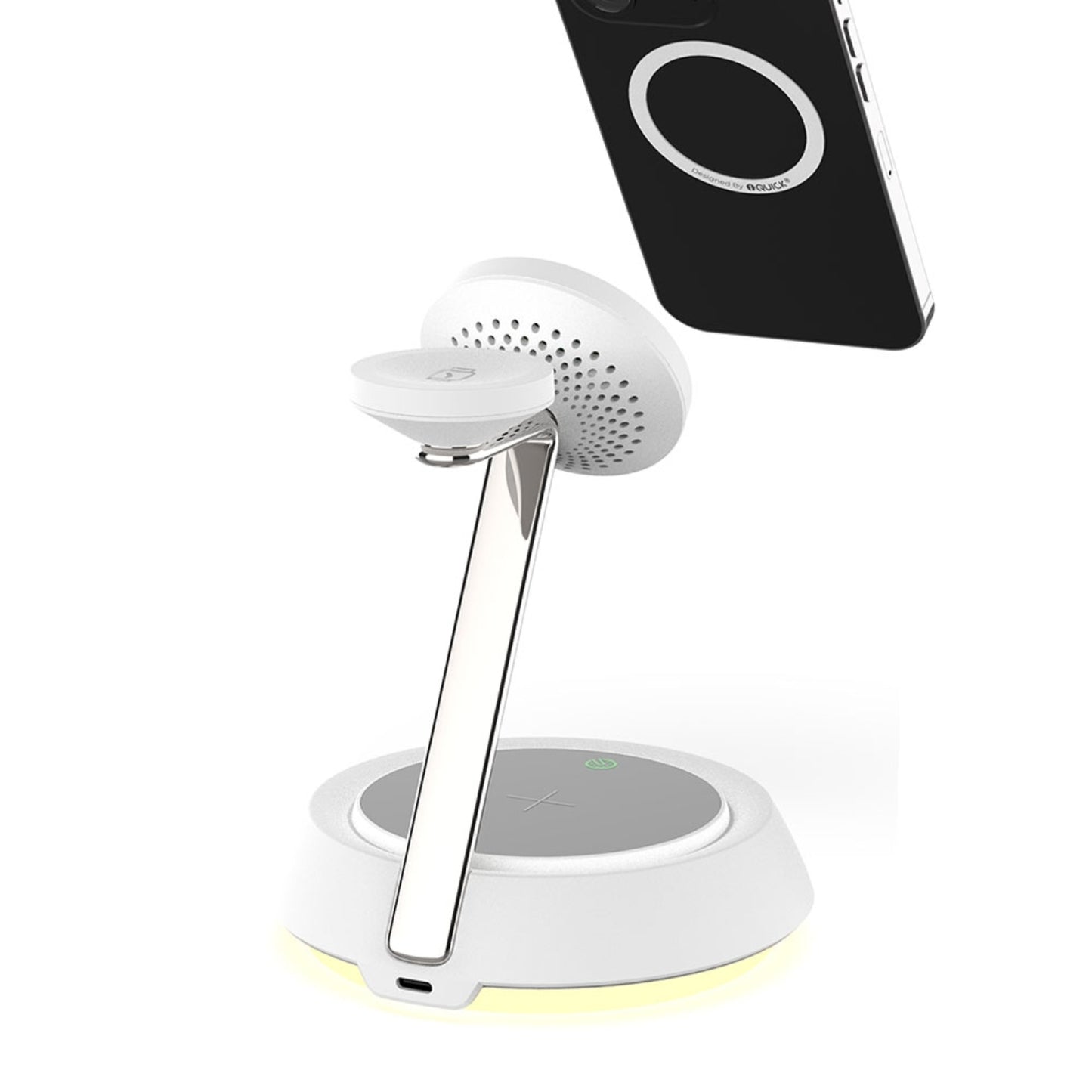 iQuick Twig 2 Multi Functions Wireless Charger With LED Ambient Light (Compatible with Apple Watch)