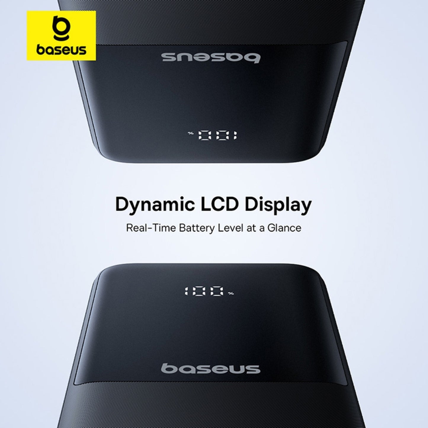 Baseus Lipow Dual-Cable Power Bank with Digital Display 20000mAh 22.5W