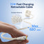 Baseus EnerCore CG11 Universal Travel Adapter with Retractable Cable 2AC+2U+2C 70W Off - MyMobile