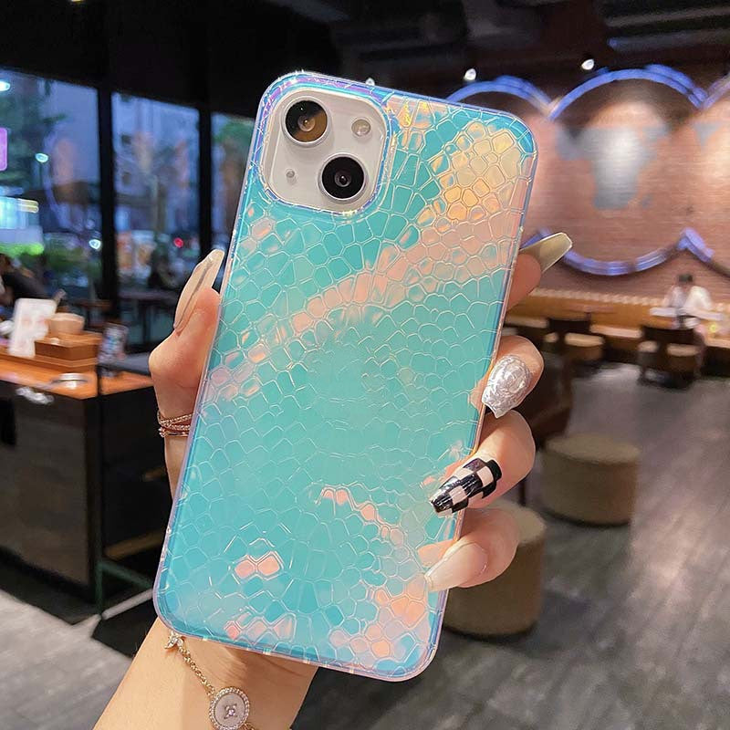 Frosted Colorful Anti-drop Gradient Mobile Phone Case - MyMobile