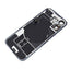 BQ7 Rear Cover Glass with Camera Lens Glass and Wireless NFC Charging with Flash Flex Cable for iPhone 16-Black