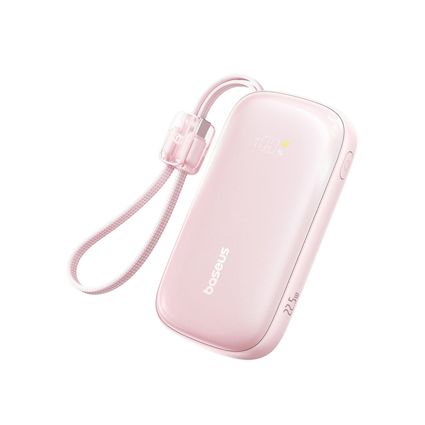 Baseus EnerFill FC21 Qpow 3 Ultra Digital Display Power Bank With Detachable Cable 10000mAh 22.5W
