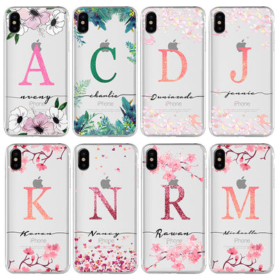 Soft shell letter mobile phone case Online Only