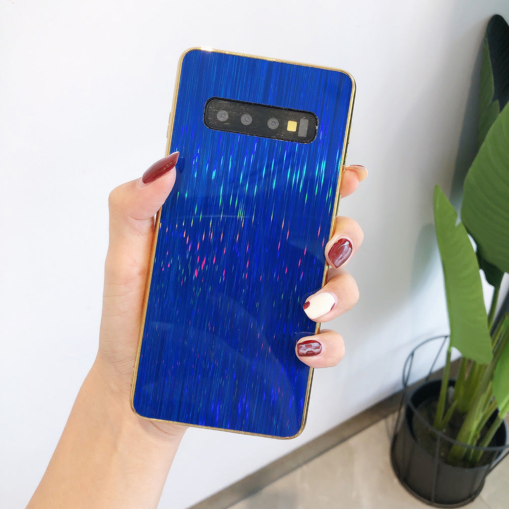 Electroplating colorful meteor phone case For Samsung Galaxy S10