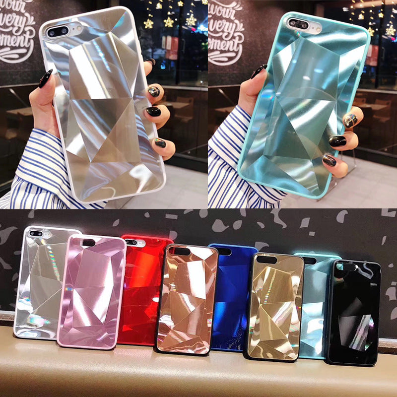 Rhombus mirror phone case Huawei P 30