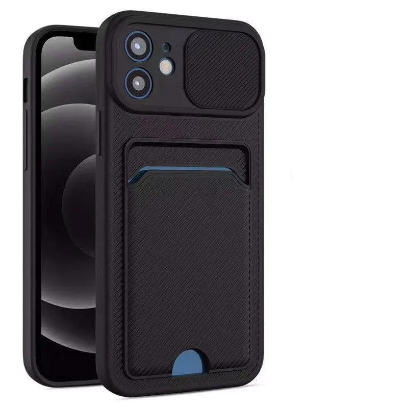 Sliding Lens Card Protective Sleeve Mobile Phone Case - MyMobile