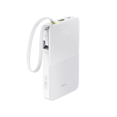 Baseus EnerFill FC51 Bipow2 Pro Digital Display Power Bank with Built-in Cable 10000mAh 22.5W - MyMobile