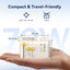 Baseus EnerCore CG11 Universal Travel Adapter with Retractable Cable 2AC+2U+2C 70W Off - MyMobile