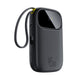 Baseus EnerFill FC31 Digital Display Power Bank with 2 Built-in Cables 10000mAh 45W - MyMobile