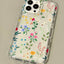 Floral Transparent All-inclusive Space Phone Case For iPhone 15