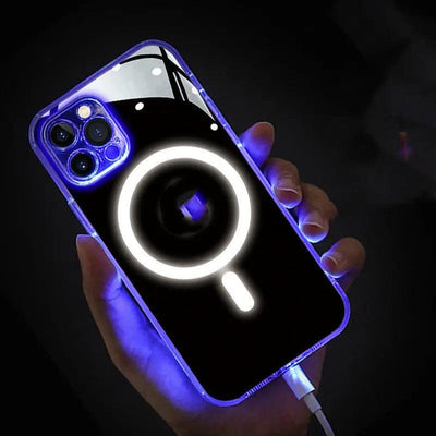 13pro Transparent Mobile Phone Case Side Glow For iPhone 14 - MyMobile