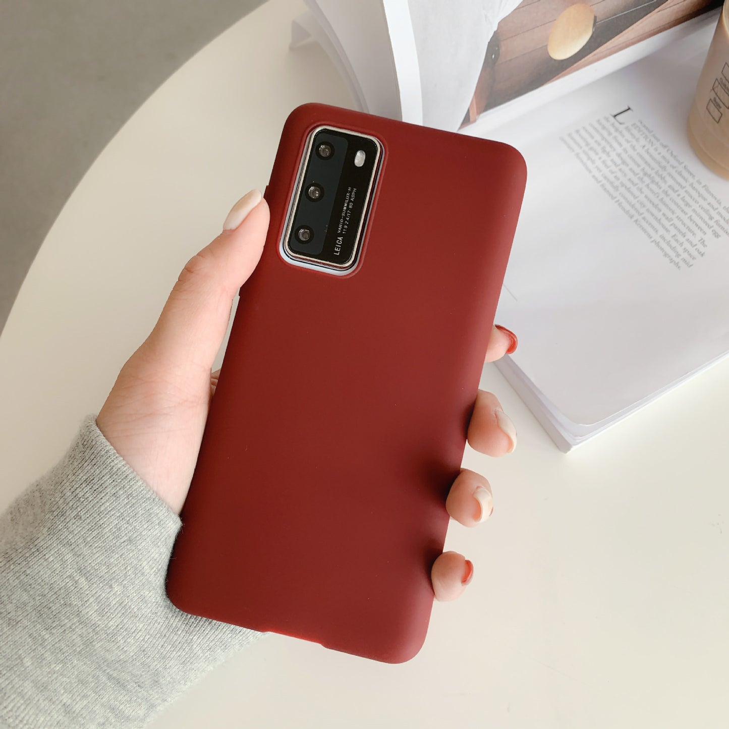 Candy color material solid color tpu all-inclusive shell For Samsung Galaxy S10