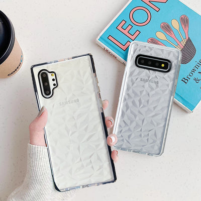 Diamond pattern phone case For Samsung Galaxy S10