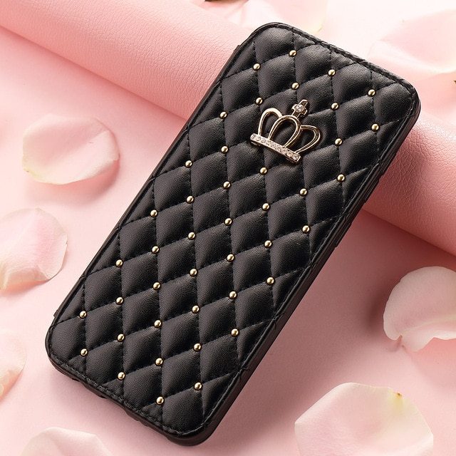 Crown Card Leather Case for Samsung Galaxy S10