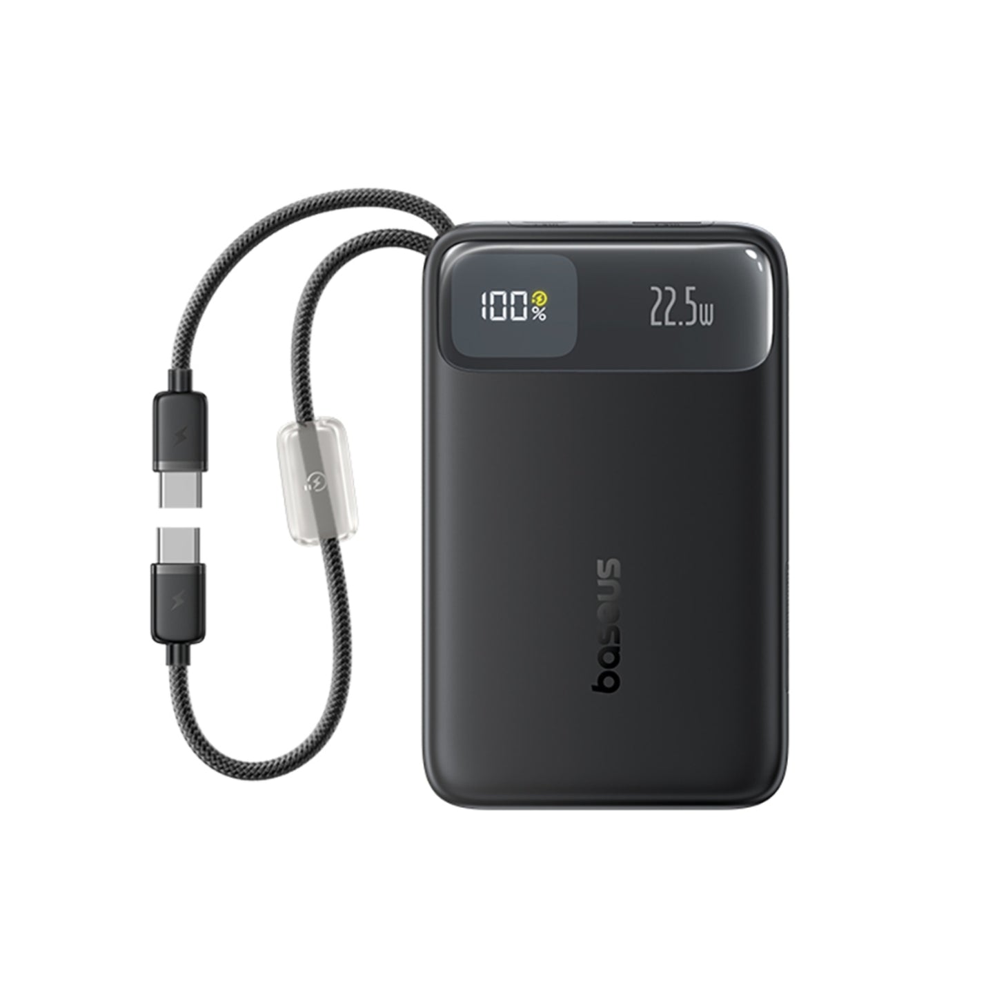 Baseus EnerFill FC11 Digital Display Power Bank with Dual Built-in Cables 10000mAh 22.5W